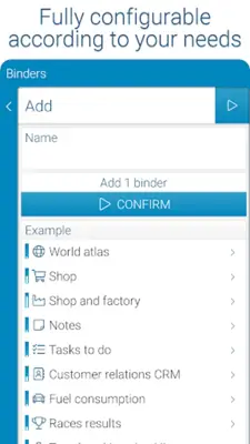 Binders | Database android App screenshot 10